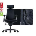 Basic Bundle Libernovo Omni Midnight Black 45cm Chair1