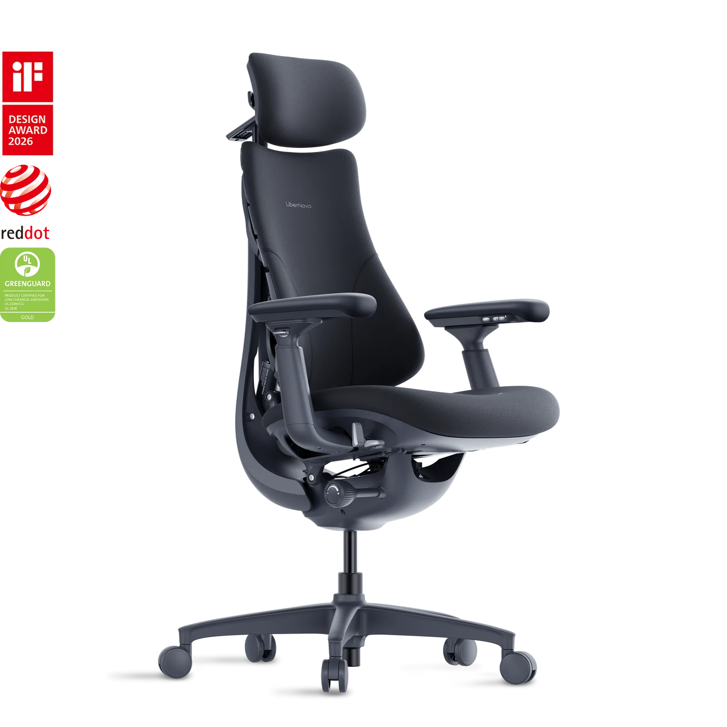 Basic Bundle Libernovo Omni Midnight Black 45cm Chair2