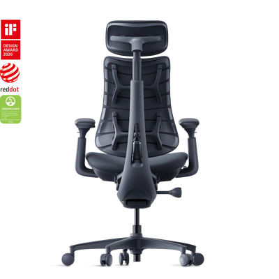 Basic Bundle Libernovo Omni Midnight Black 45cm Chair3