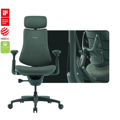 Basic Bundle Libernovo Omni Moss Green 45cm Chair1