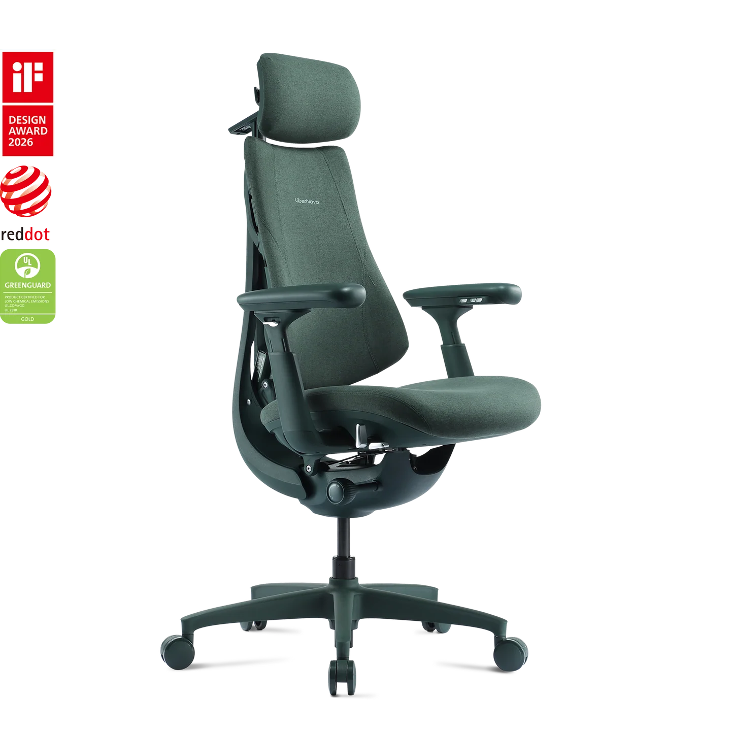 Basic Bundle Libernovo Omni Moss Green 45cm Chair2