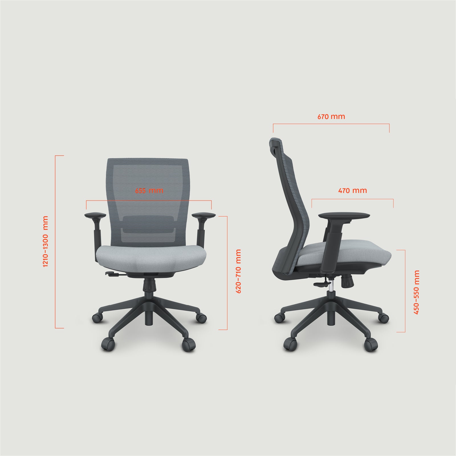 Jazz Silver Grey Size 1