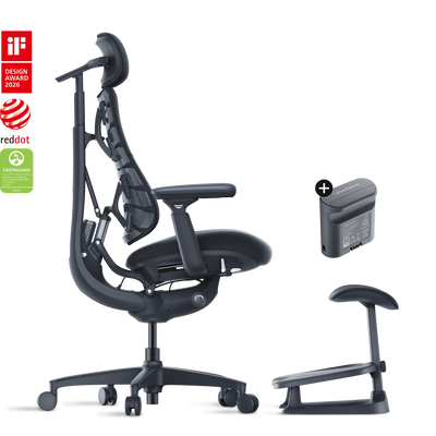 Pro Bundle Libernovo Omni Midnight Black 45cm Chair2