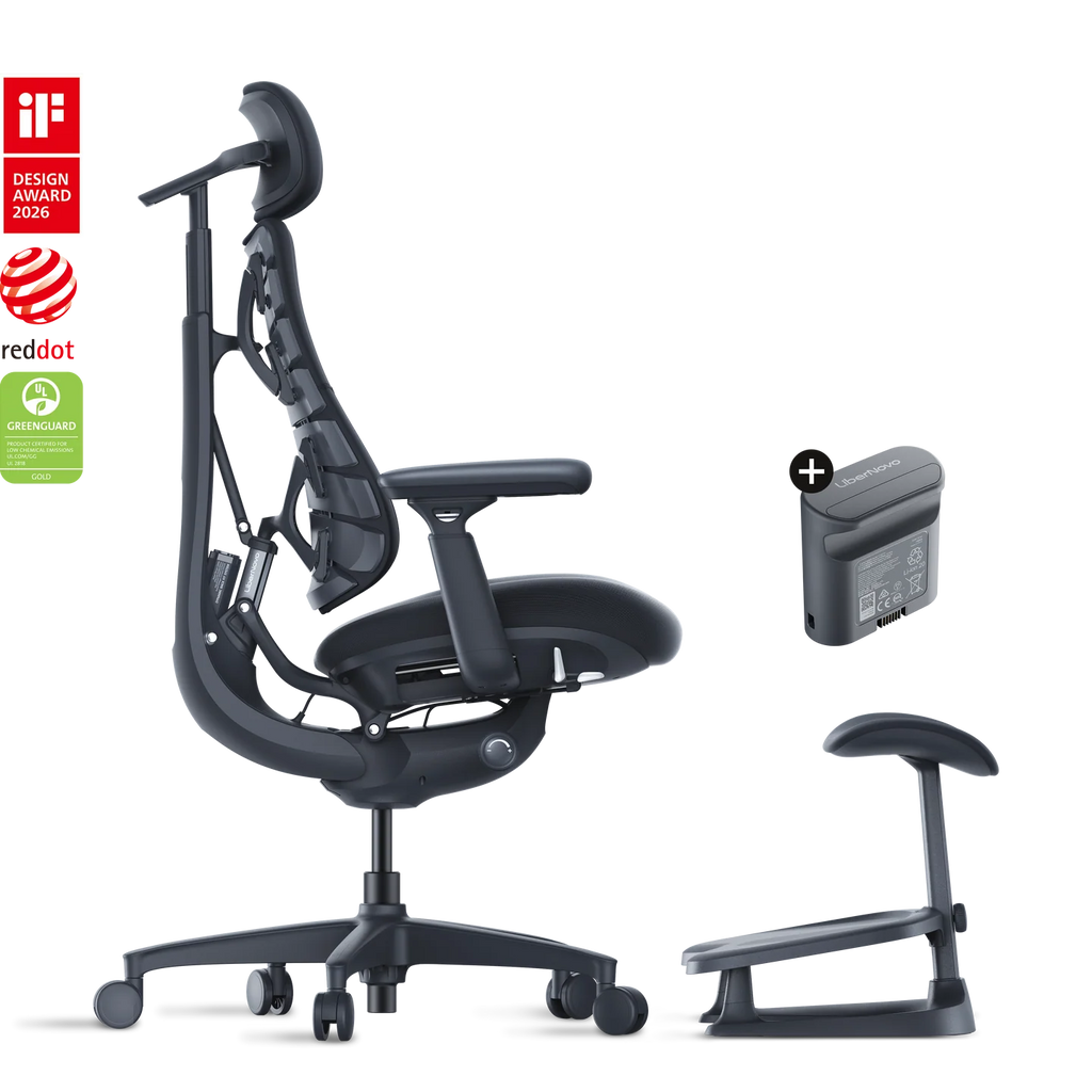 Pro Bundle Libernovo Omni Midnight Black 48cm Chair2