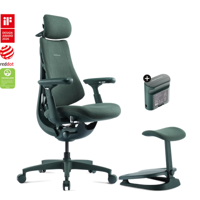 Pro Bundle Libernovo Omni Moss Green 48cm Chair1