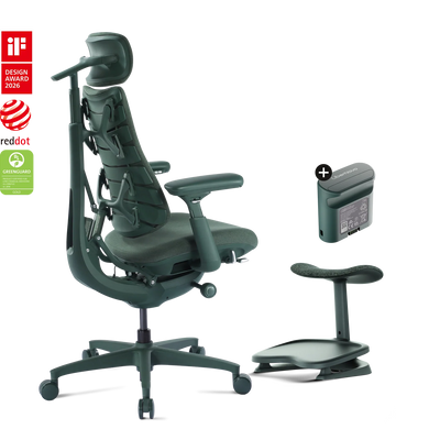 Pro Bundle Libernovo Omni Moss Green 48cm Chair3