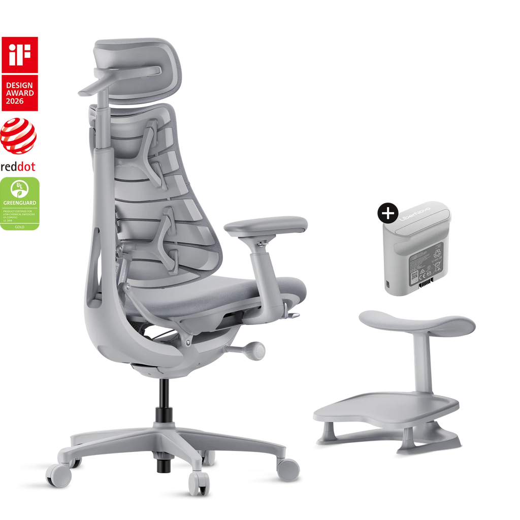 Pro Bundle Libernovo Omni Space Grey 45cm Chair2
