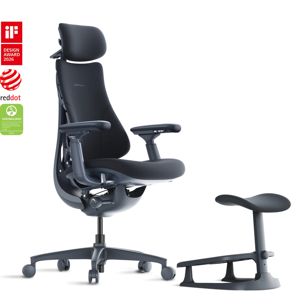 Standard Bundle Libernovo Omni Midnight Black 45cm Chair1