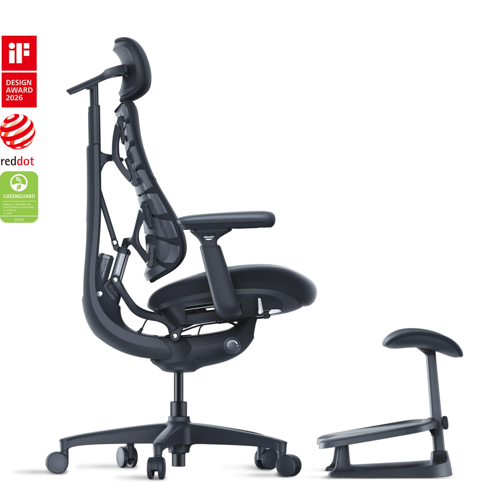 Standard Bundle Libernovo Omni Midnight Black 48cm Chair2