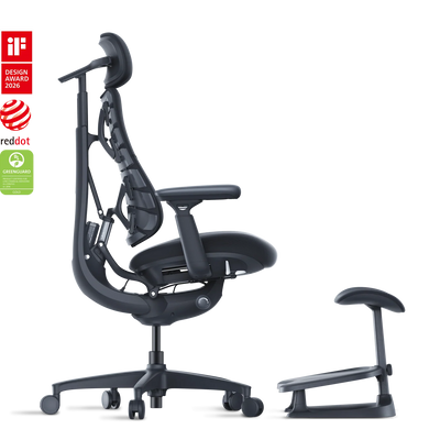 Standard Bundle Libernovo Omni Midnight Black 48cm Chair2