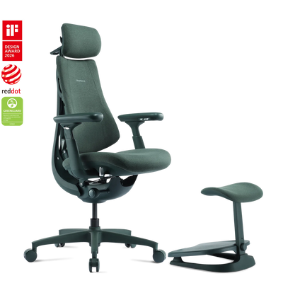 Standard Bundle Libernovo Omni Moss Green 45cm Chair1