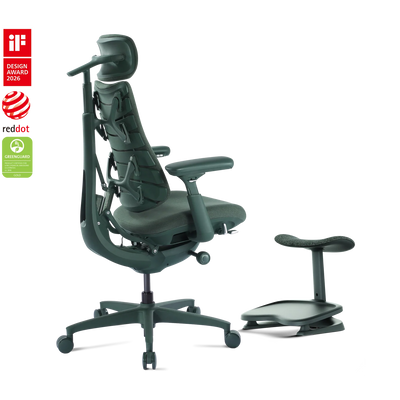 Standard Bundle Libernovo Omni Moss Green 45cm Chair2