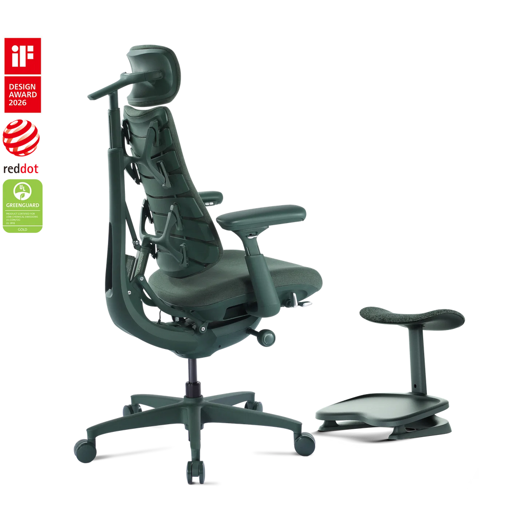 Standard Bundle Libernovo Omni Moss Green 48cm Chair2