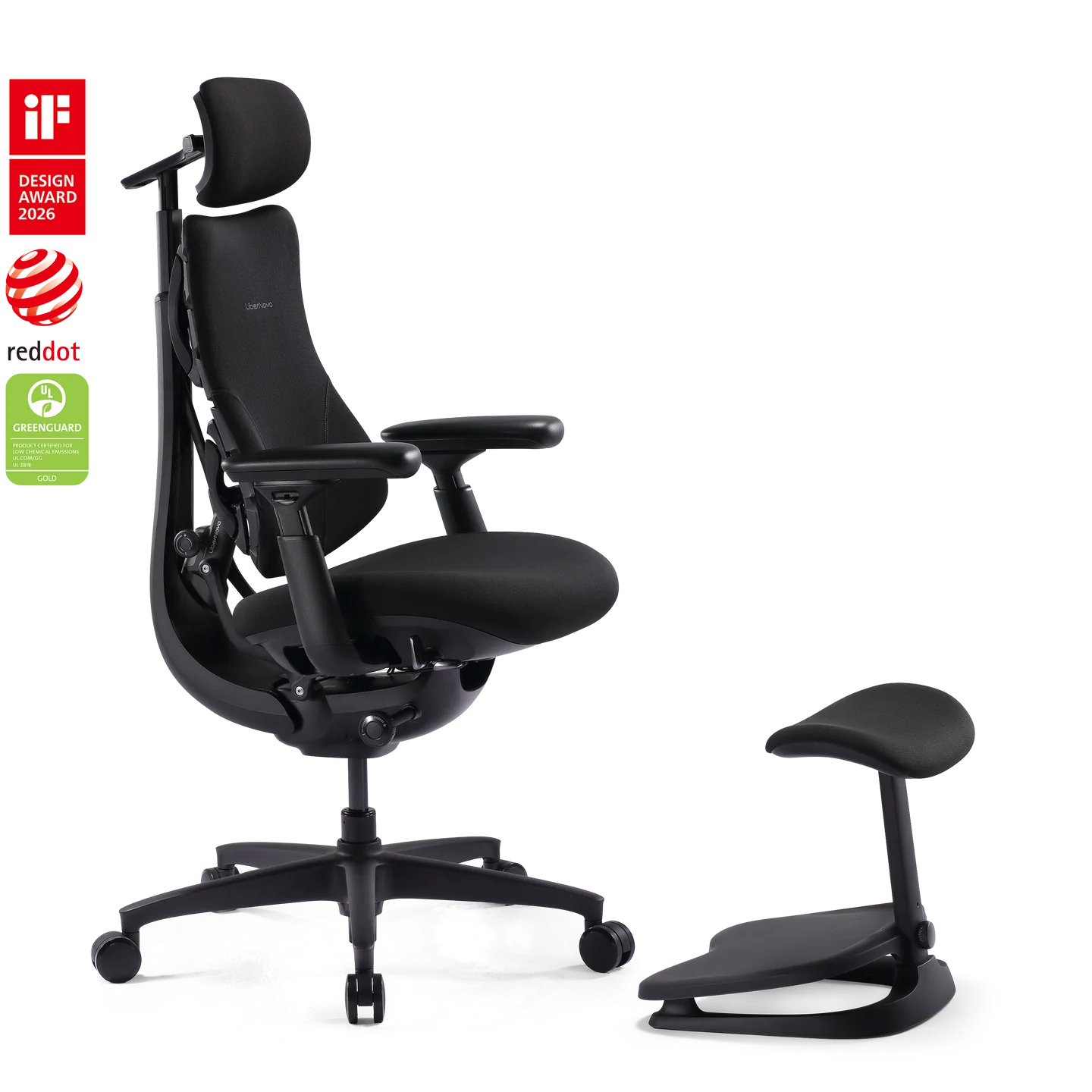 Standard Bundle Omni SE Obsidian 48cm Chair2
