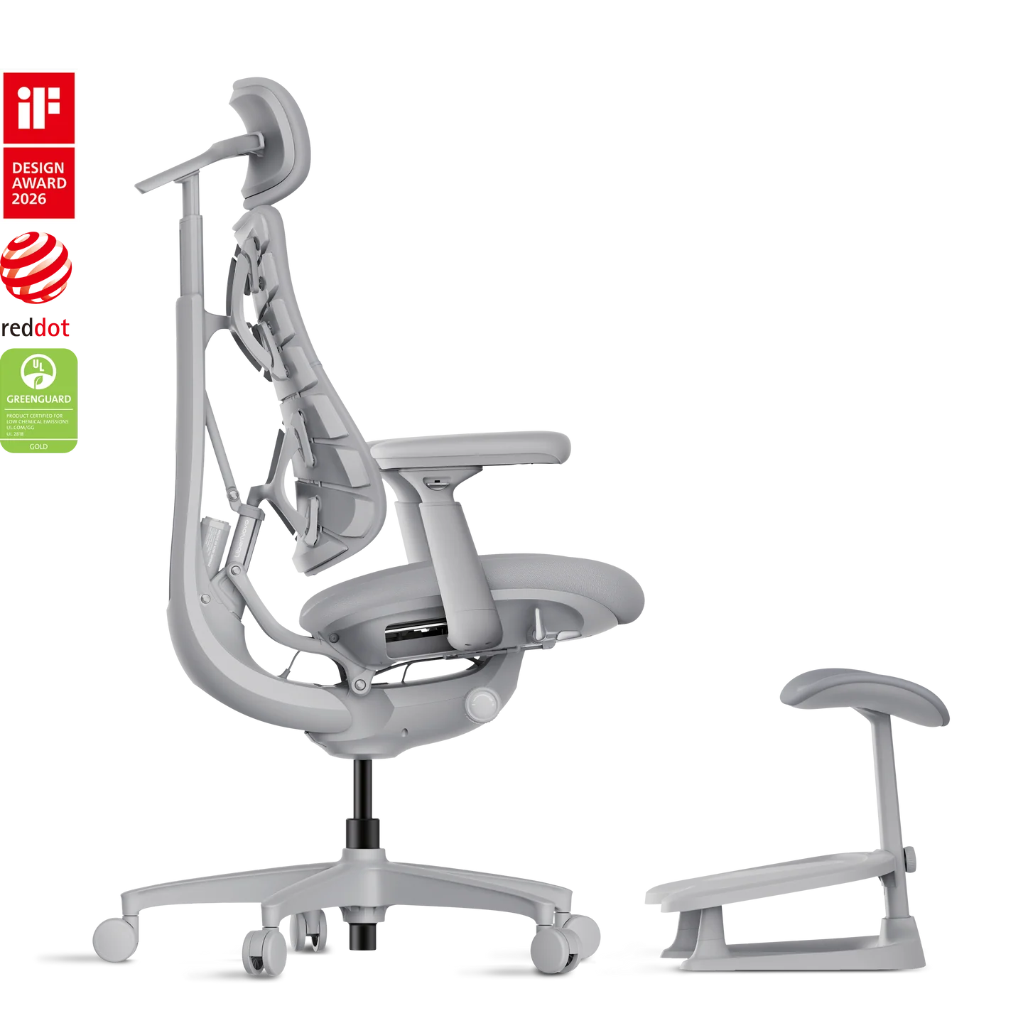 Standard Bundle Libernovo Omni Space Grey 45cm Chair2